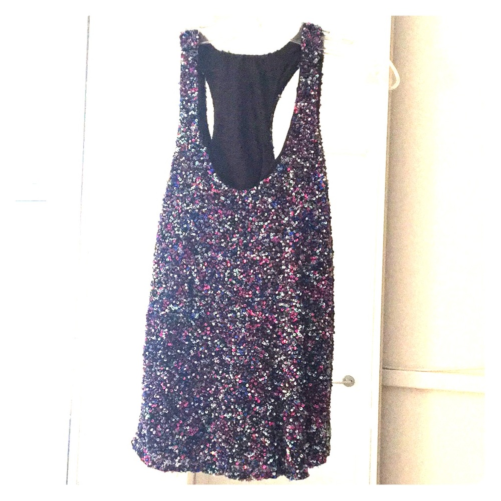 Sequined Parker Top